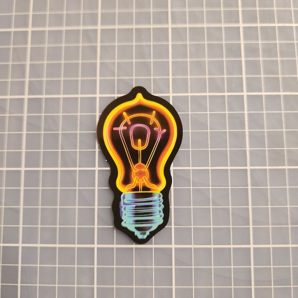 10 for $10 Sticker Neon Cartoon Graffiti  Vibrant Colors